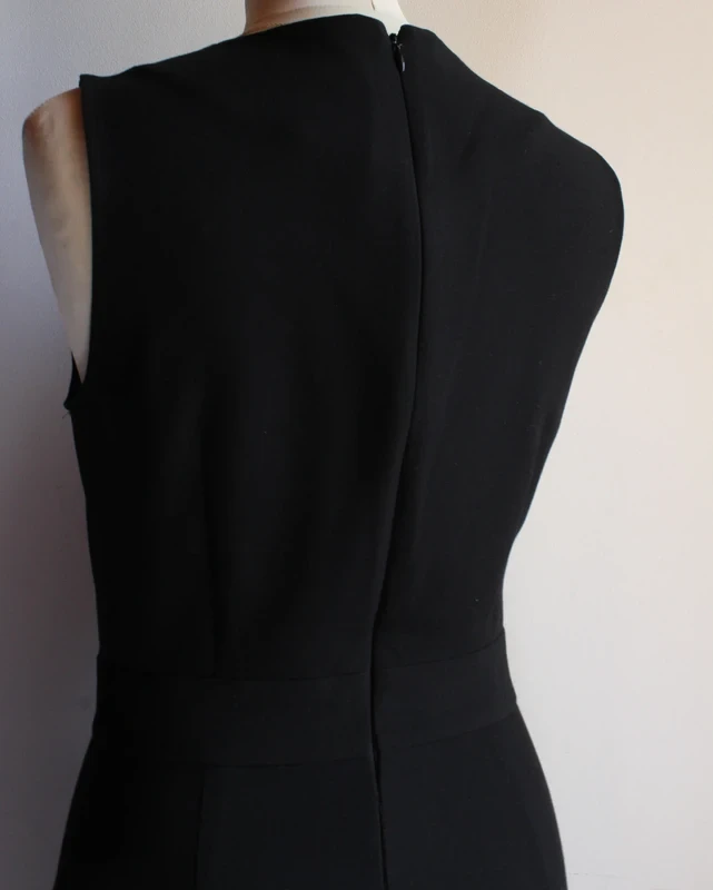 Black H&M cinched dress – photo 5